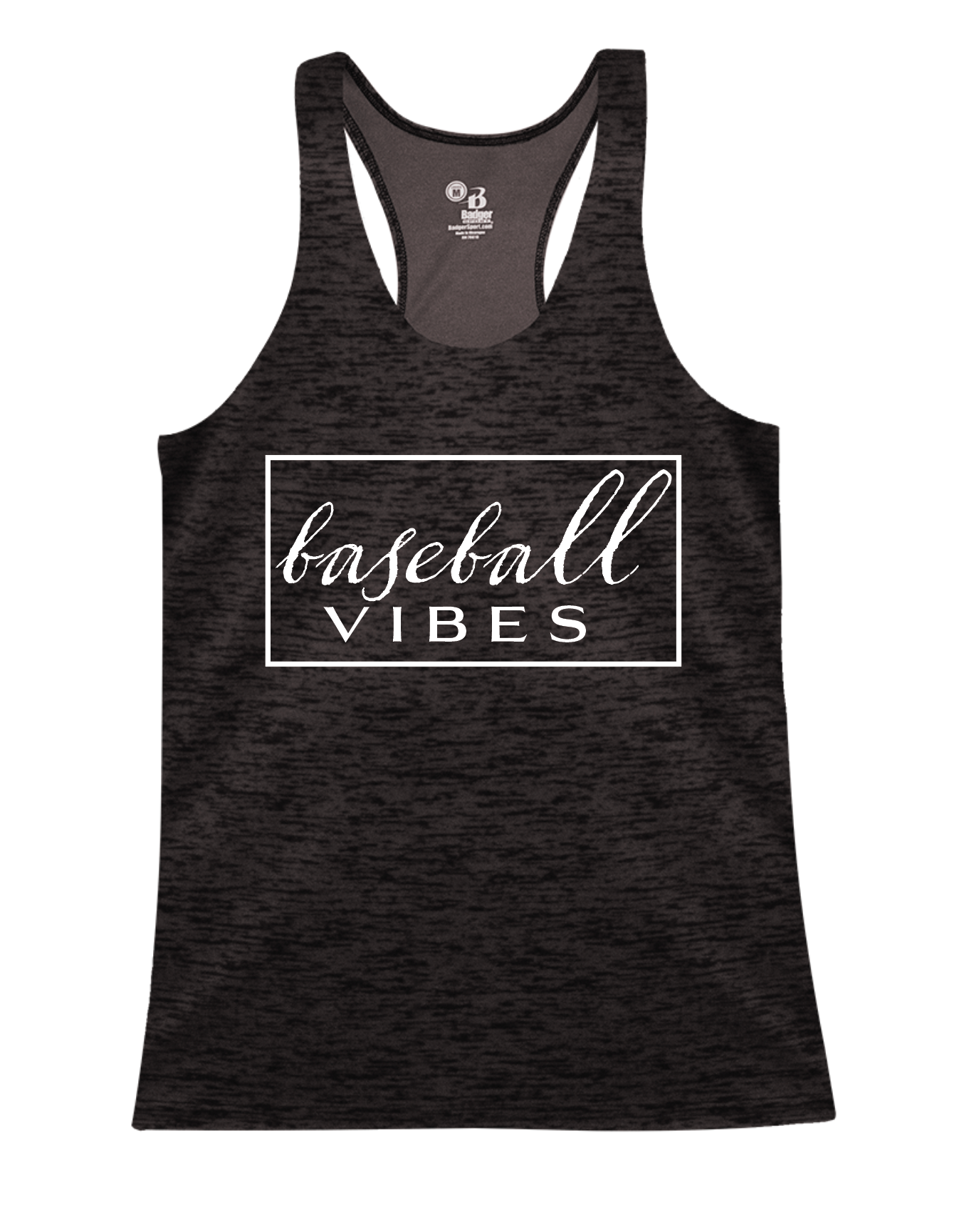 Ladies Baseball Vibes Tank