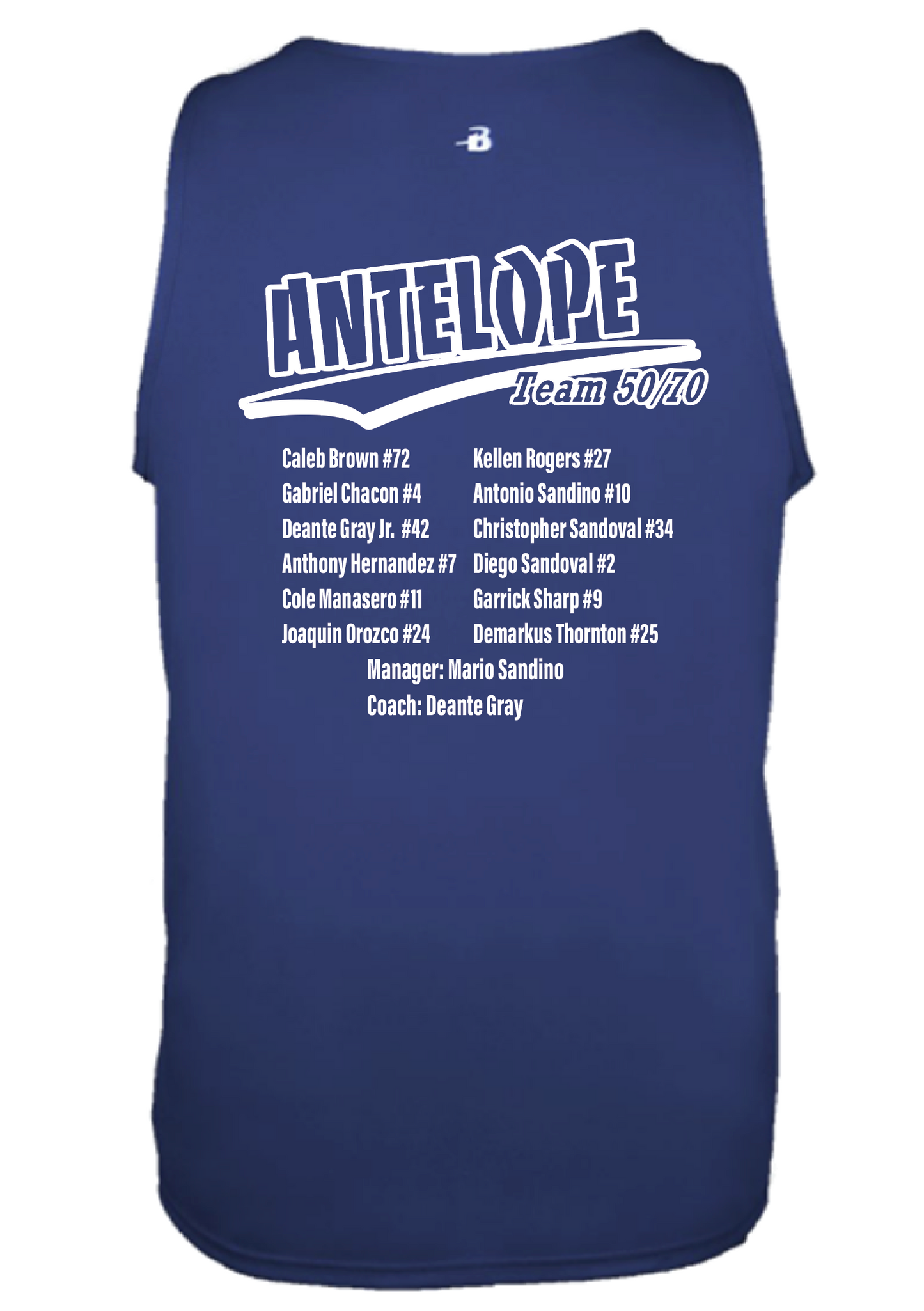 All Star 50/70 Team Women's Tank