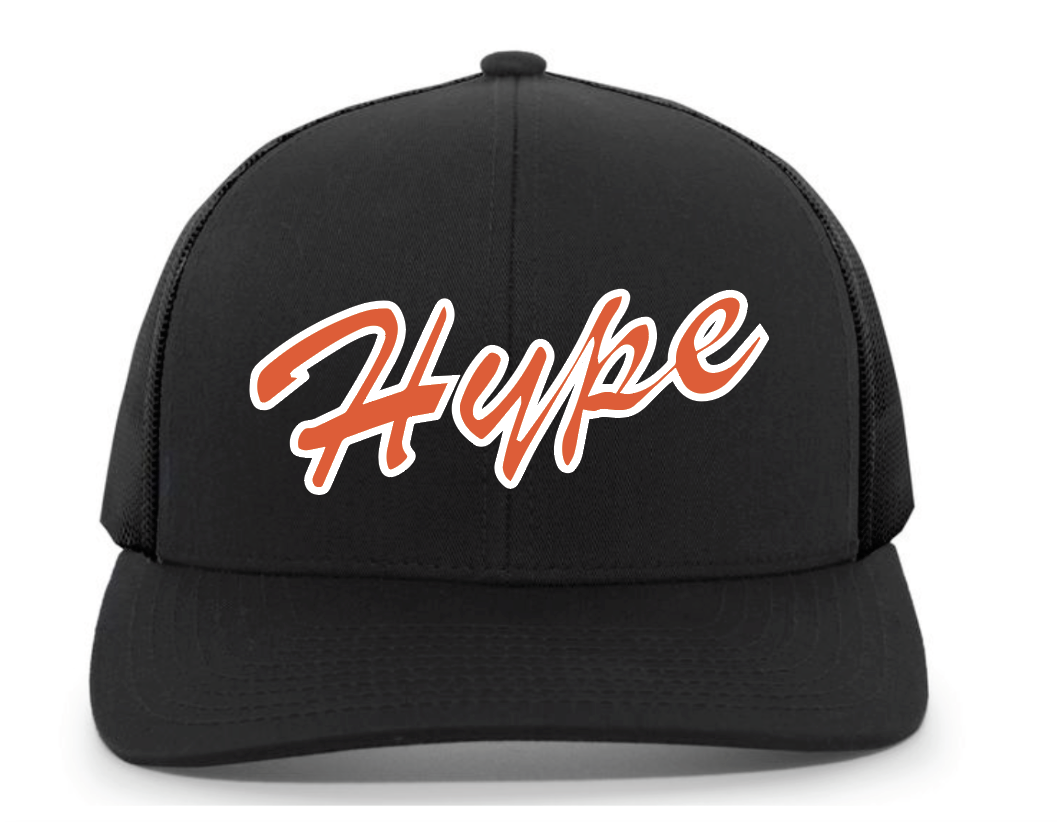 Hype Black Trucker Snapback