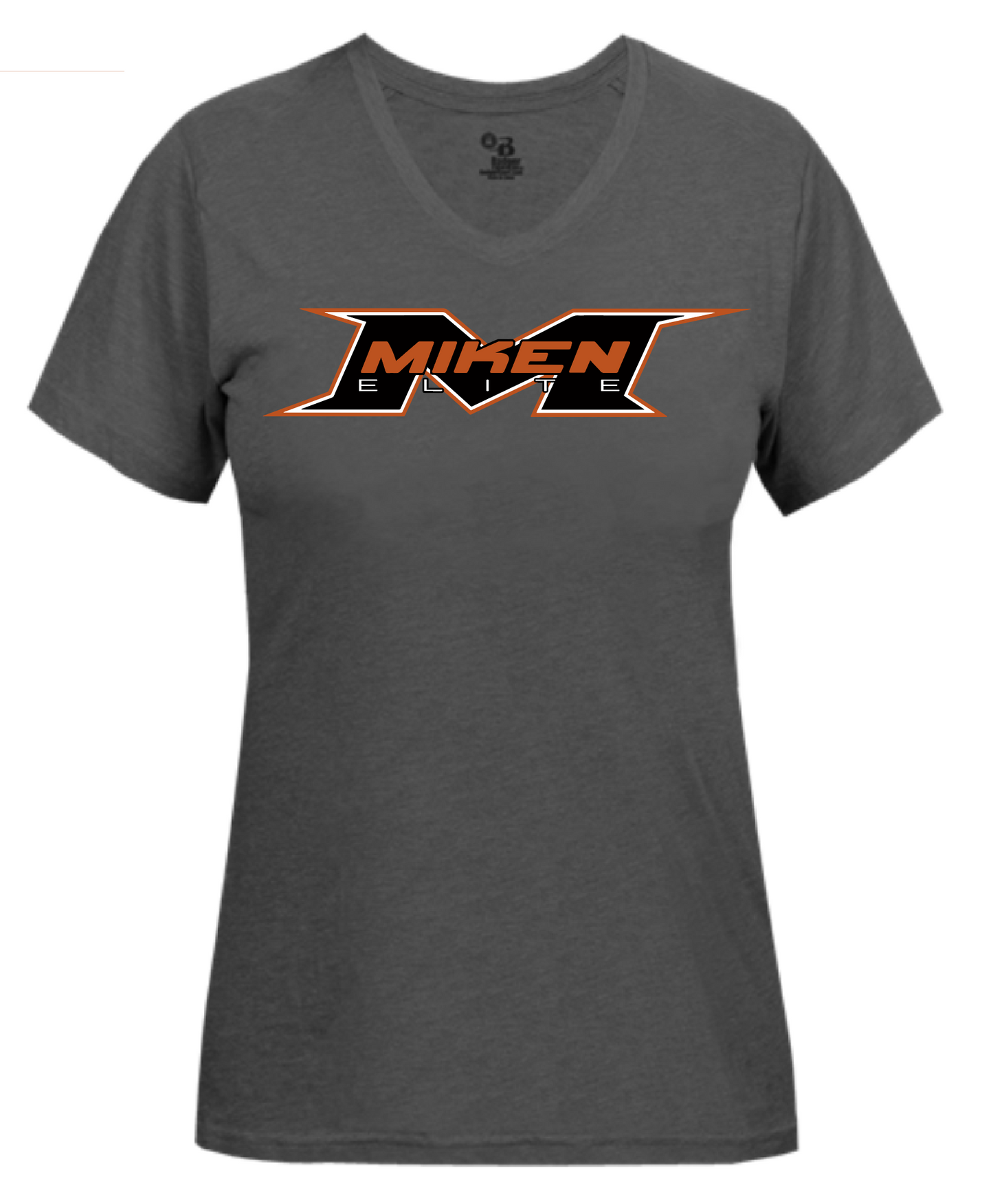 Miken Women's V-Neck Tri-Blend