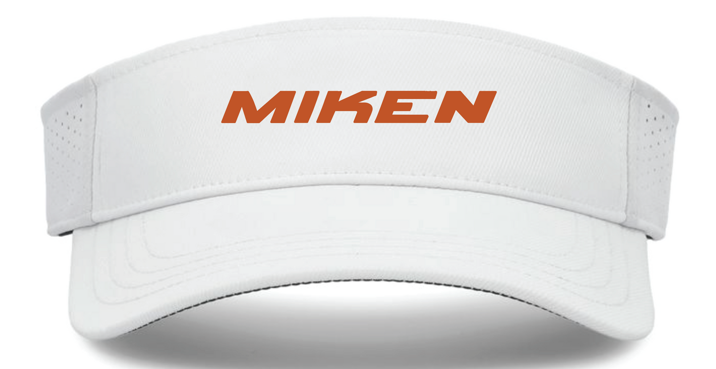 Miken Performance Visor White
