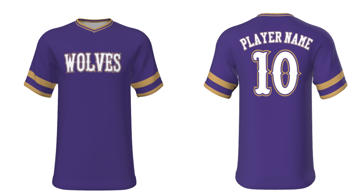 Purple Pull Over Jersey