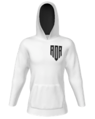 AOA White Player Hoodie