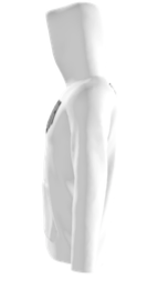 AOA White Player Hoodie