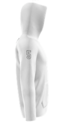 AOA White Player Hoodie
