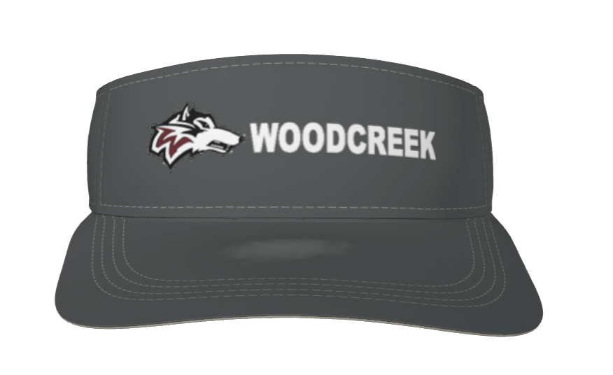 WHS Softball Visor - Graphite