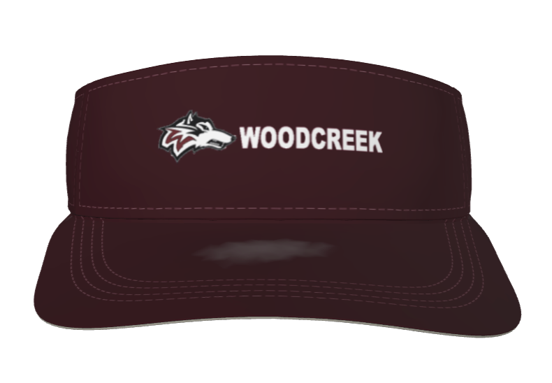 WHS Softball Visor - Maroon