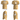 10U Gold Full Button