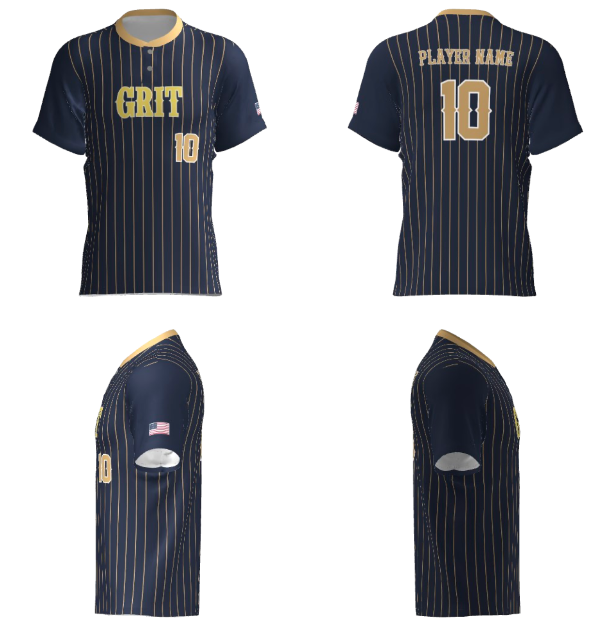GRIT Navy Jersey