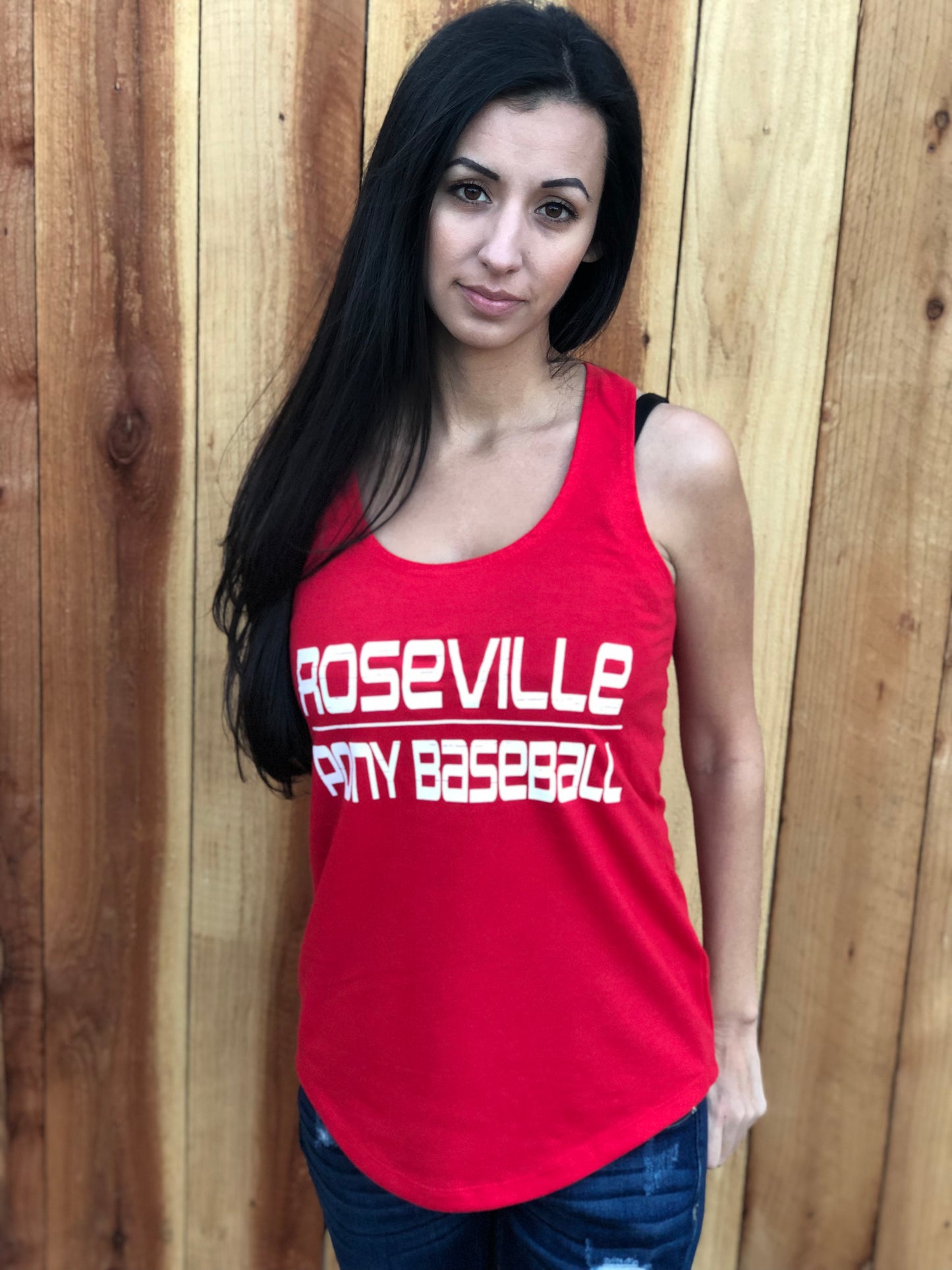 Ladies Roseville Pony French Terry Tank