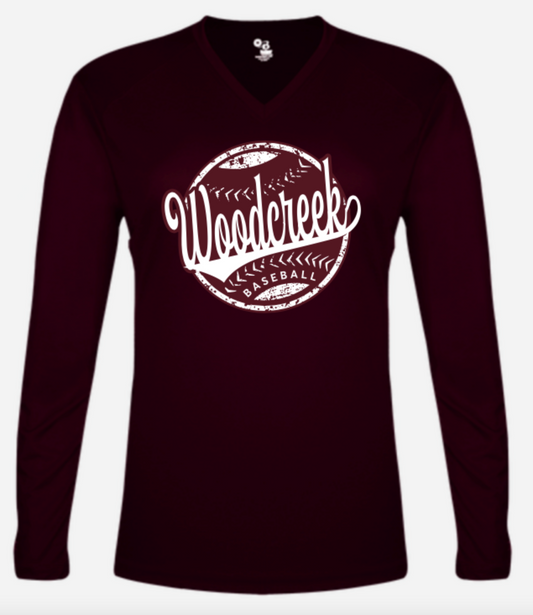 Woodcreek Ladies Long Sleeve Tri-Blend