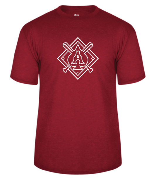 Aces Red Tri-Blend Tee