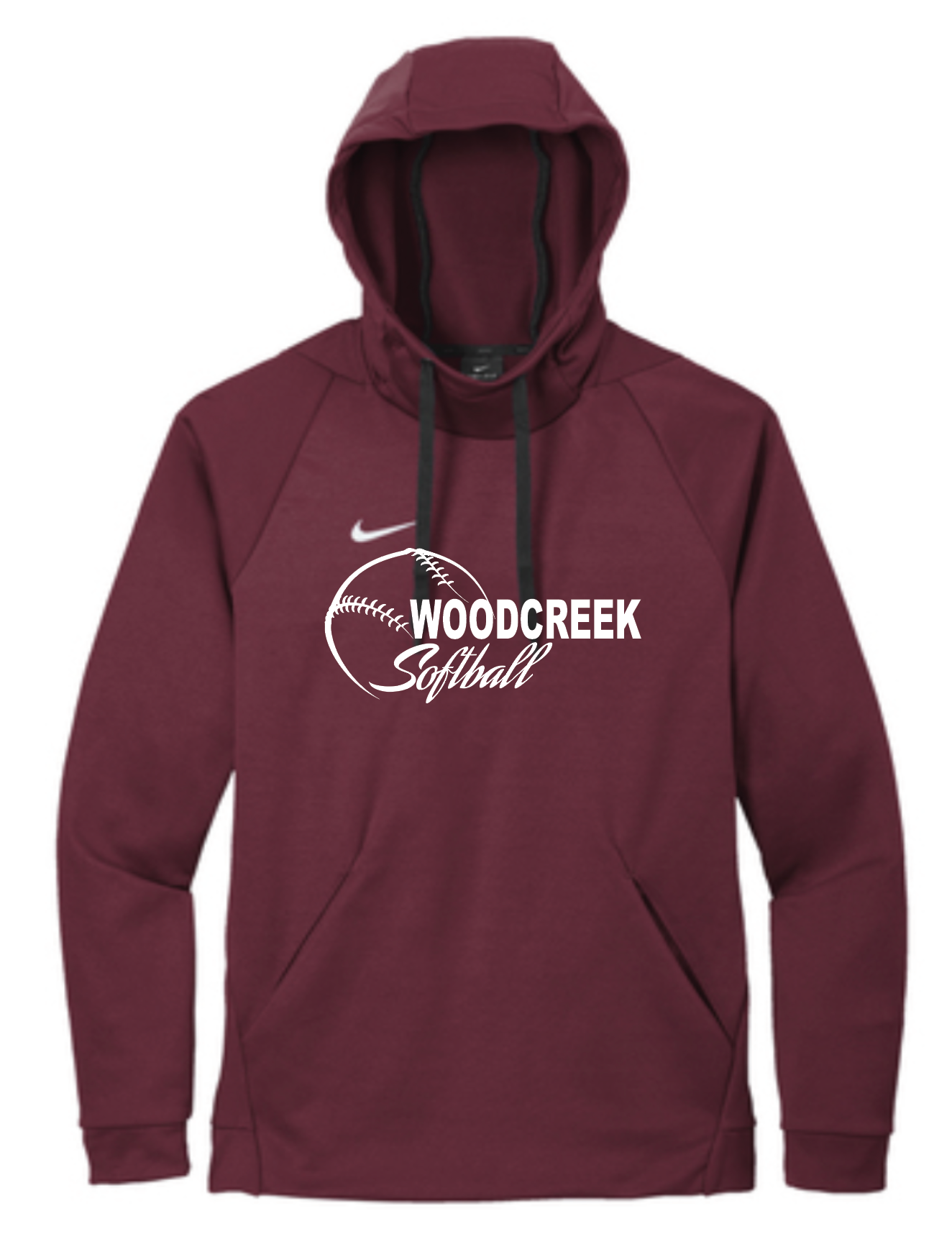 WHS Softball Nike Therma-FIT Fleece Hoodie