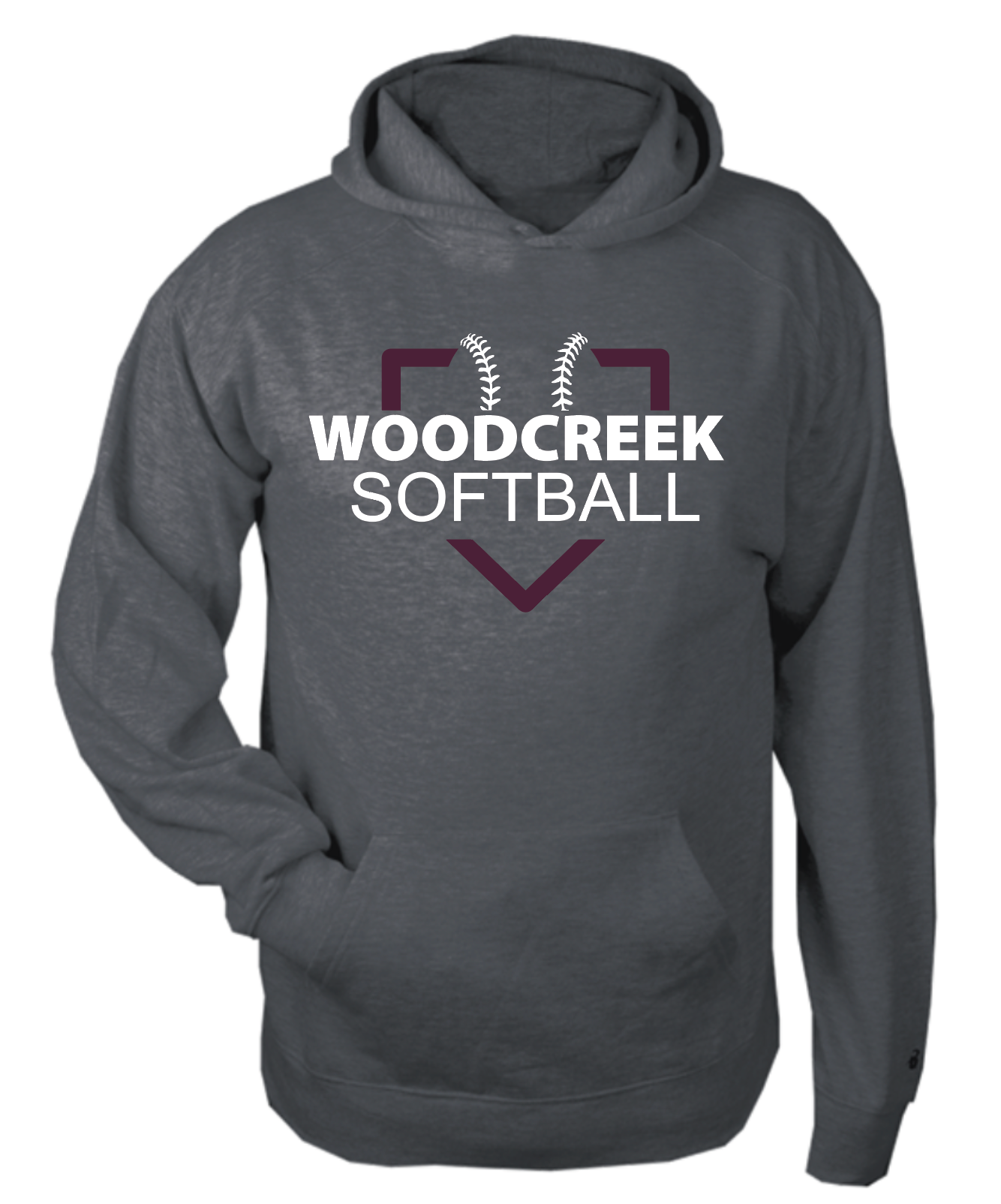 WHS Softball Fleece Hoodie