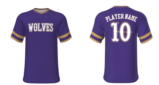 Purple Pull Over Jersey